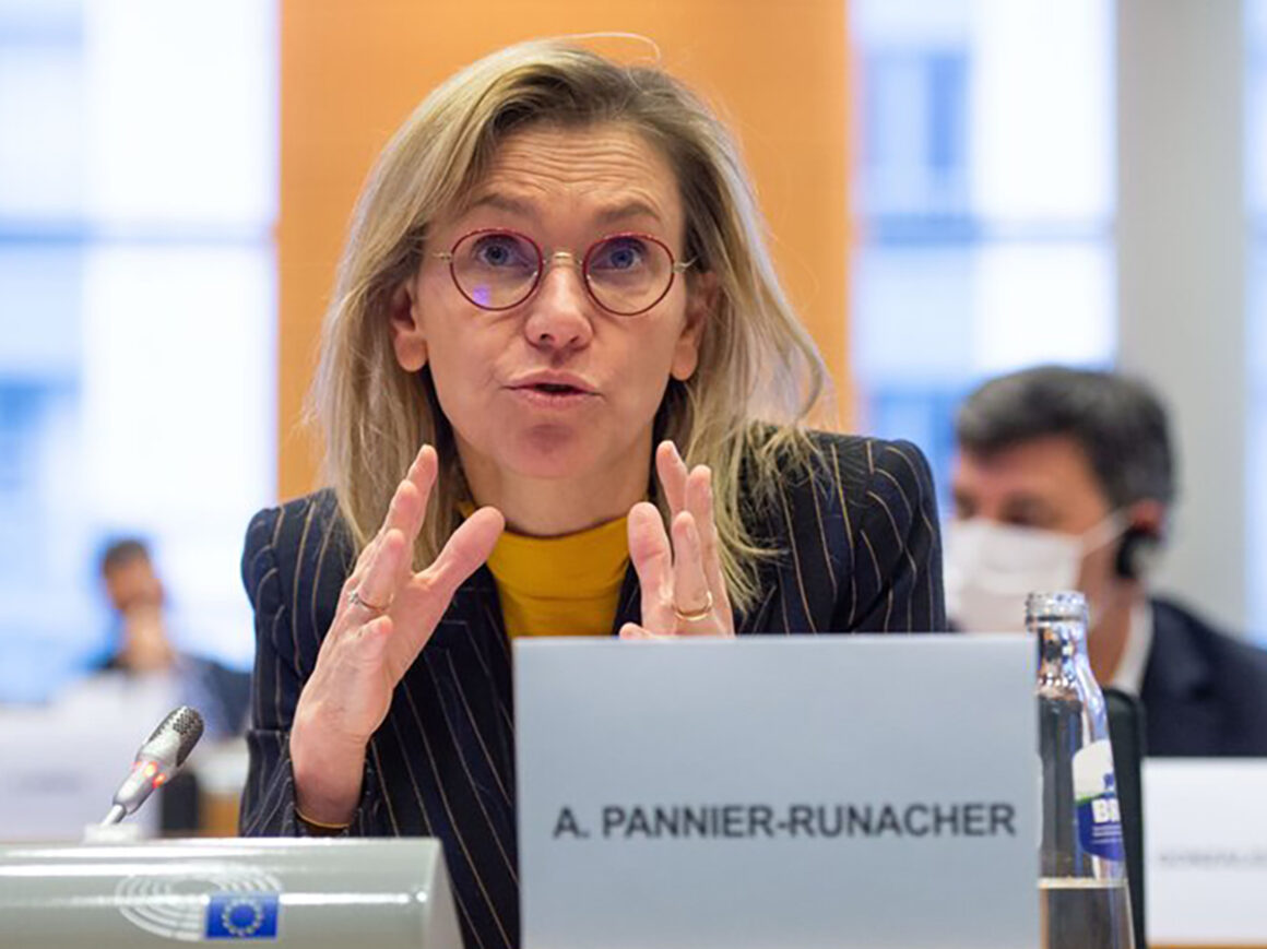 La ministra de la Transición Energética de Francia, Agnés Pannier-Runacher. FOTO: UE
