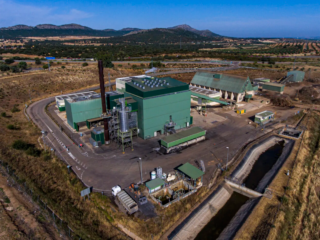 Fábrica de biomasa de Magnon en Mérida. FOTO: Magnon