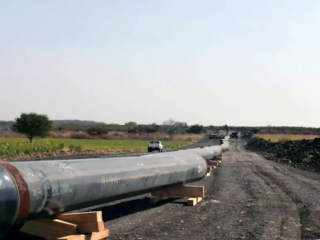Gasoducto de Morelos en México de Elecnor y Enagás. FOTO: Elecnor