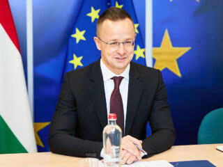 El ministro de Hungría de Exteriores, Péter Szijjártó. FOTO: Claudio Centonze