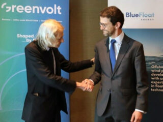 La alianza de BlueFloat Energy y Greenvolt para desarrollar eólica marina en Portugal. FOTO: BlueFloat Energy
