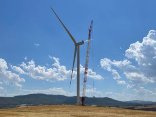 Turbina del parque eólico Rea. FOTO: RWE.