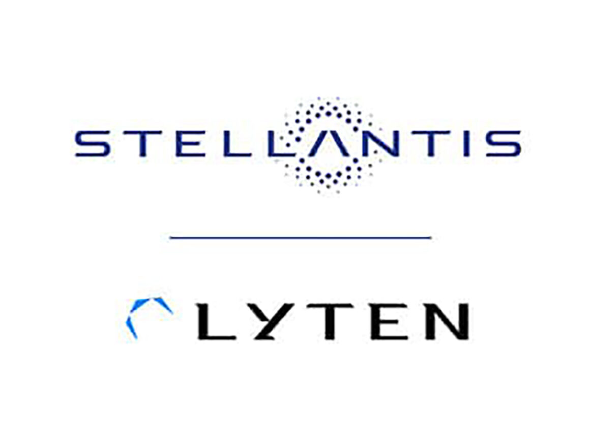 Logos de Stellantis y Lyten. FOTO: Lyten