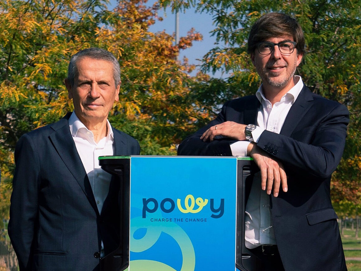 El presindete de Powy, Andrea Brentan, y el consejero delegado, Federico Fea. FOTO: Powy