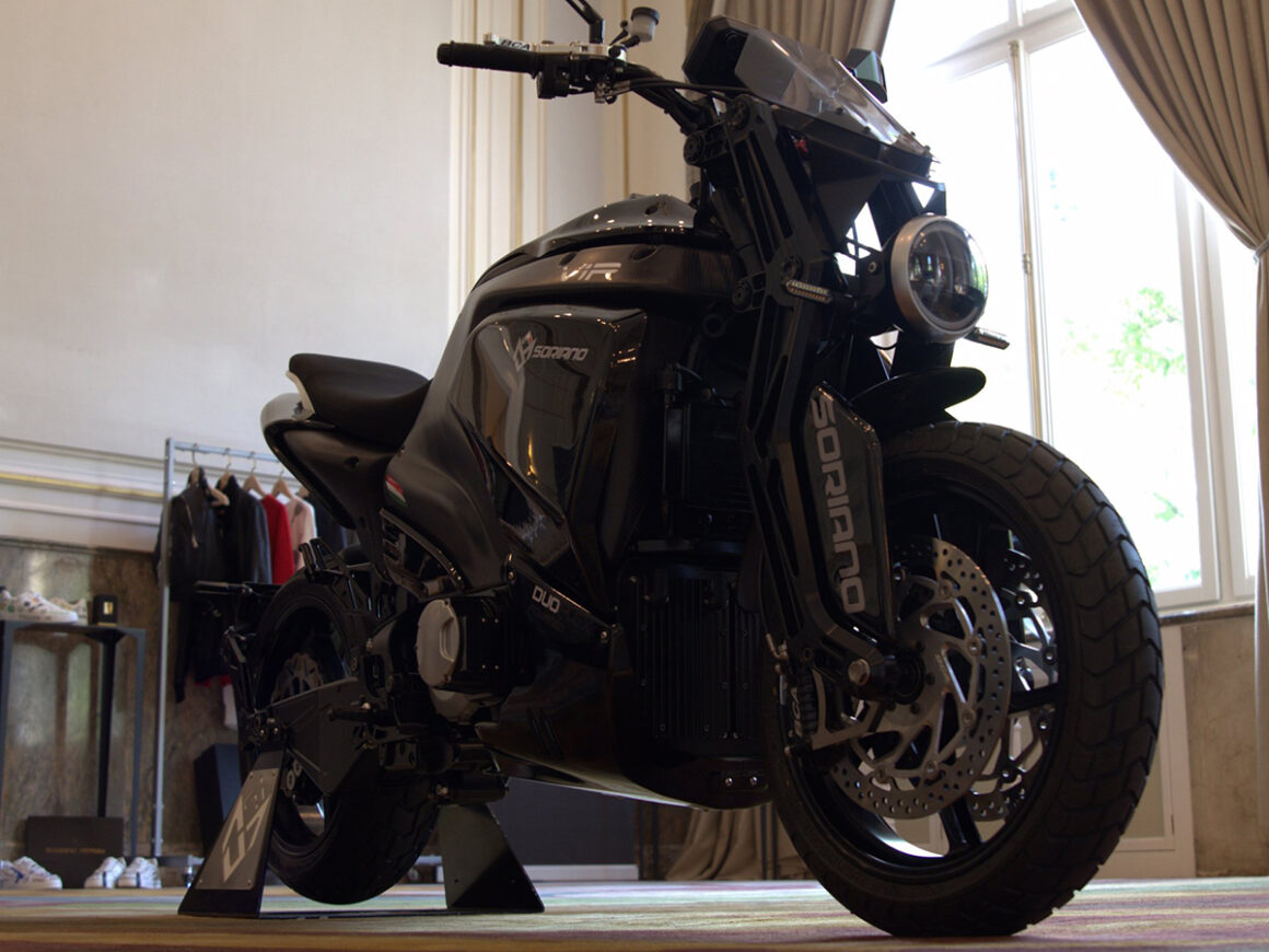 La motocicleta V1S de Soriano Motori. FOTO: Soriano Motori