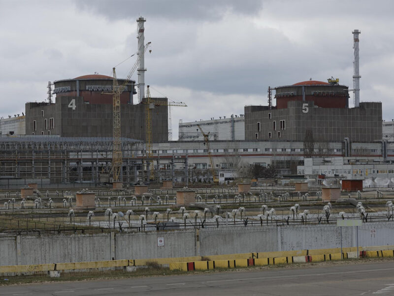 La central nuclear de Zaporiyia. FOTO: Europa Press/Contacto/Victor