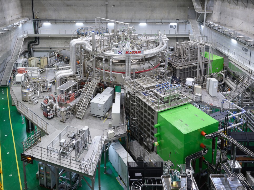 El proyecto surcoreano de fusión nuclear KSTAR.